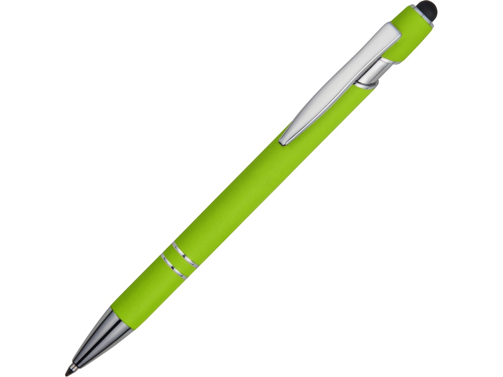 Артикул: K18381.19 — Ручка-стилус металлическая шариковая «Sway» soft-touch