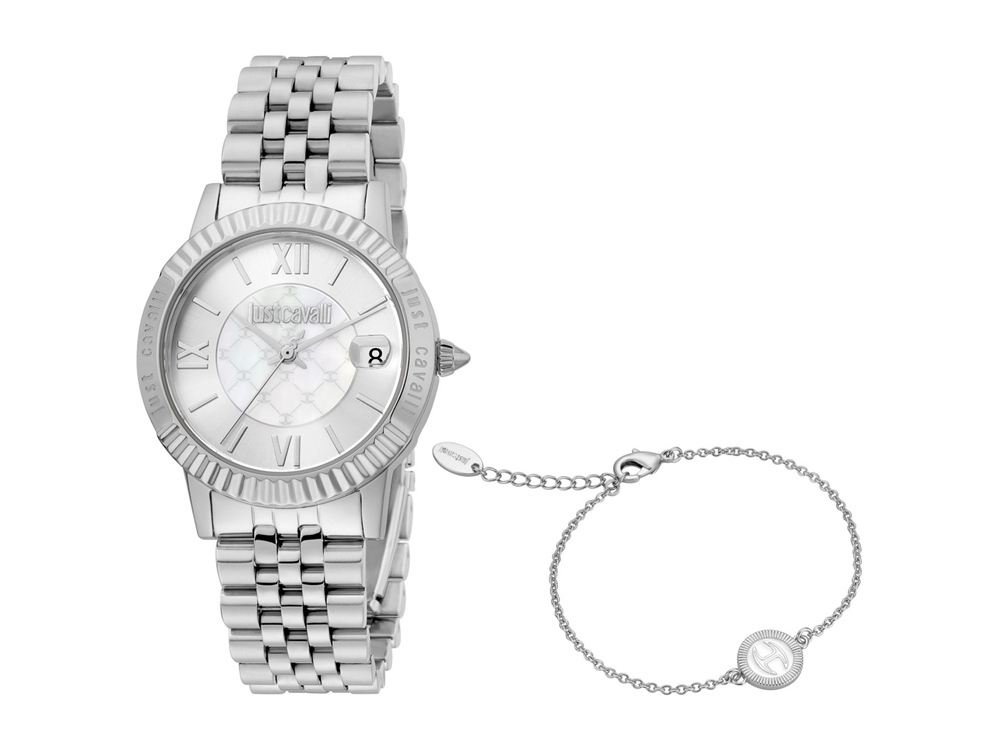Артикул: K60017 — Подарочный набор: часы наручные женские, браслет