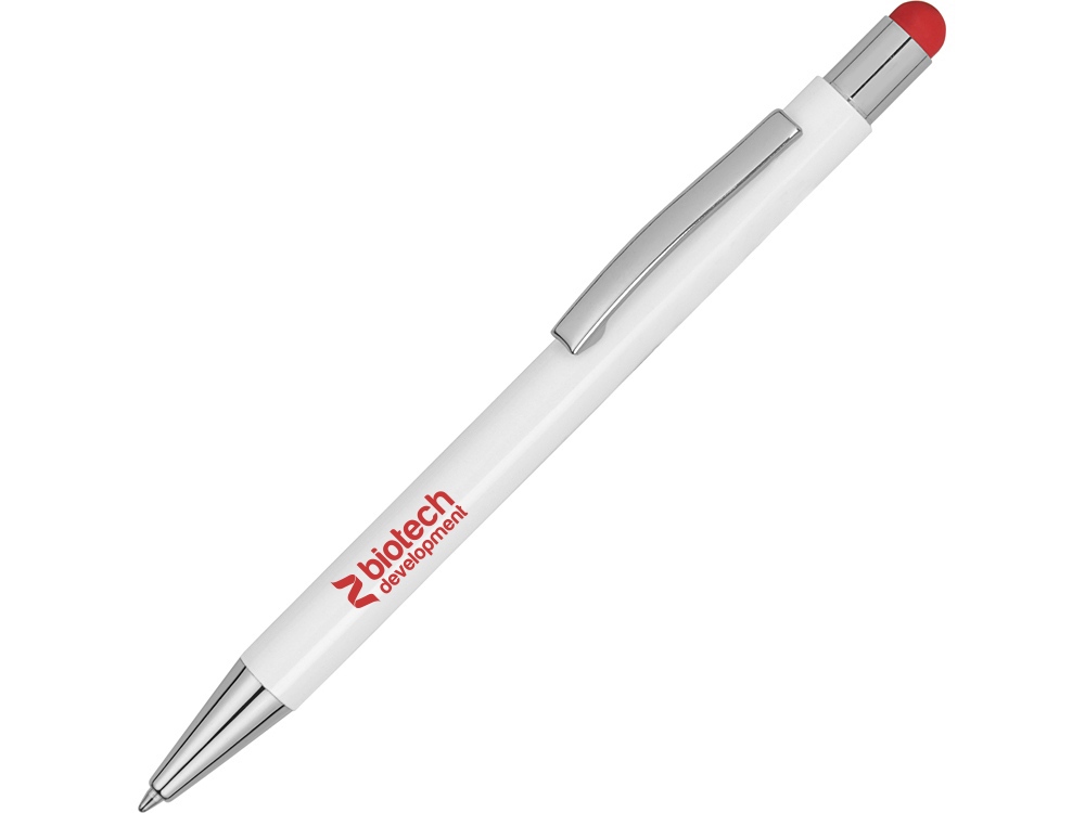 Артикул: K11314.01 — Ручка металлическая шариковая «Flowery» со стилусом