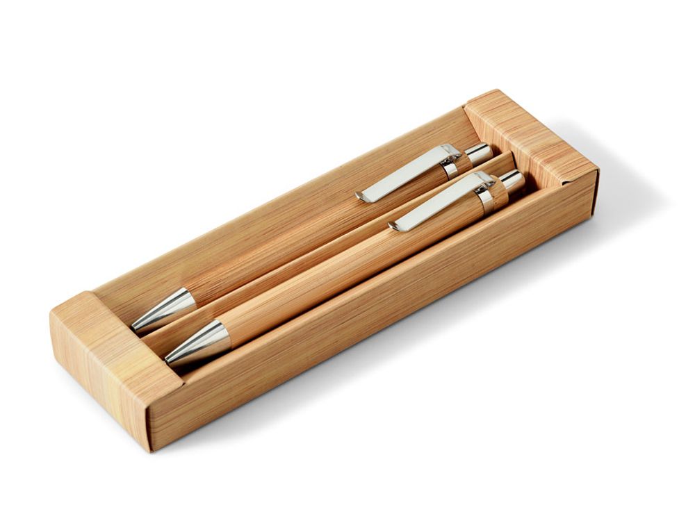 Артикул: K81162-160 — Набор из бамбука «GREENY»: ручка шариковая, механический карандаш