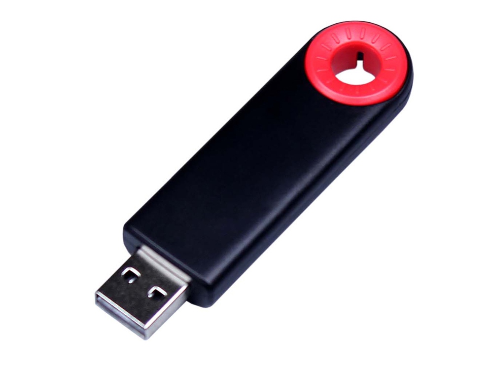 Артикул: K6835.32.01 — USB 3.0- флешка промо на 32 Гб прямоугольной формы, выдвижной механизм