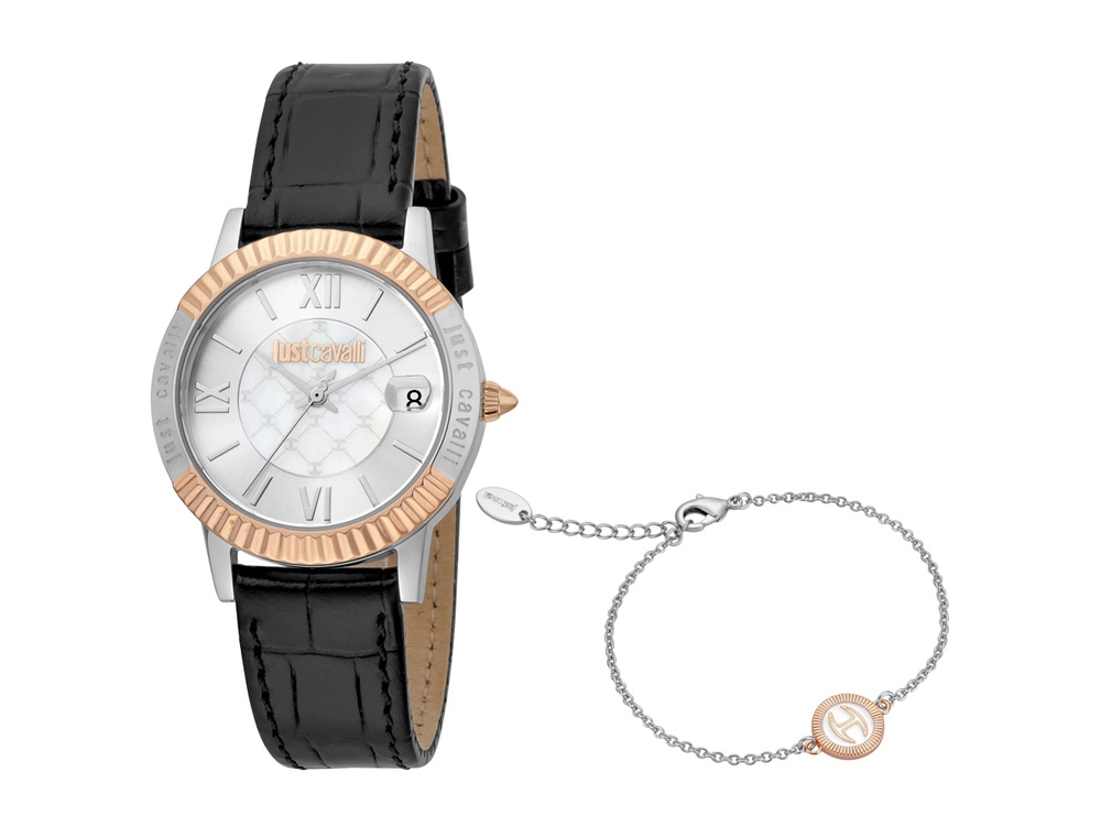 Артикул: K60021 — Подарочный набор: часы наручные женские, браслет