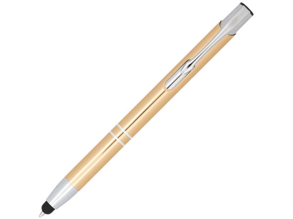 Артикул: K10729813 — Ручка-стилус металлическая шариковая «Moneta» с анодированным покрытием
