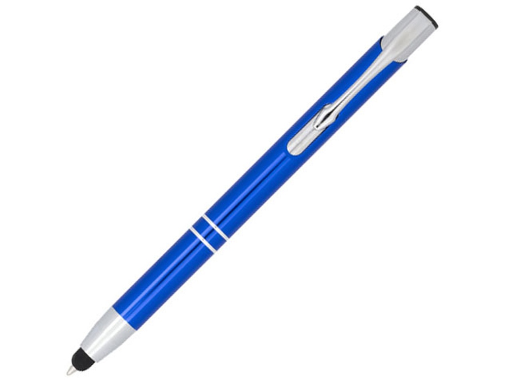 Артикул: K10729805 — Ручка-стилус металлическая шариковая «Moneta» с анодированным покрытием