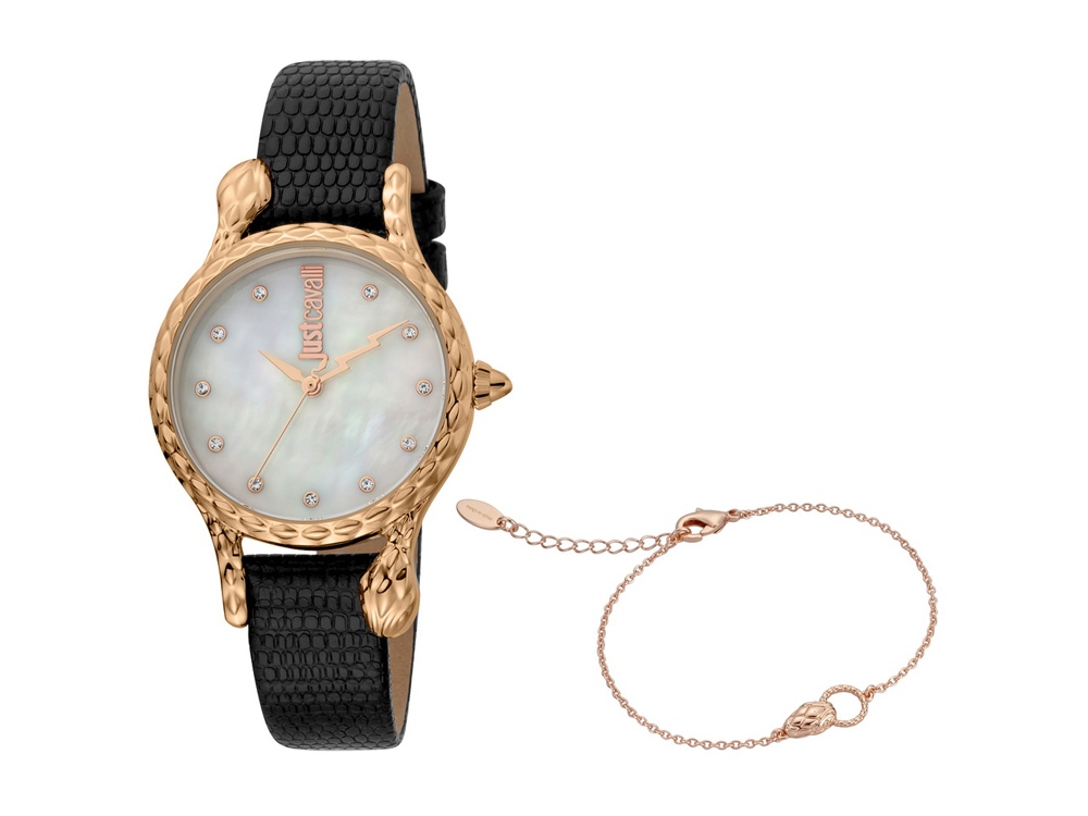 Артикул: K60009 — Подарочный набор: часы наручные женские, браслет