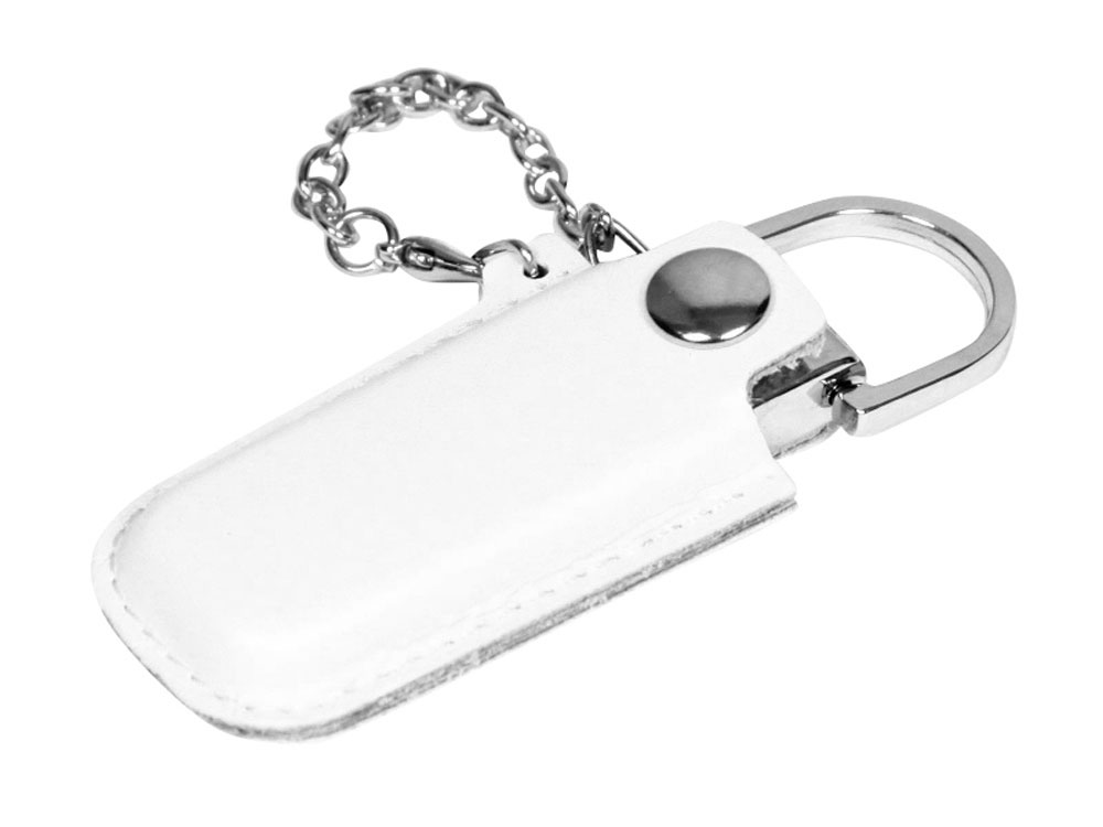 Артикул: K6214.8.06 — USB 2.0- флешка на 8 Гб в массивном корпусе с кожаным чехлом