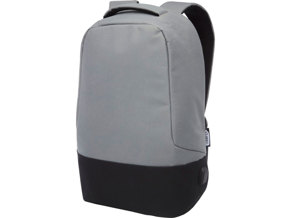 Артикул: K12051082 — Противокражный рюкзак «Cover» для ноутбука 15’’ из переработанного пластика RPET