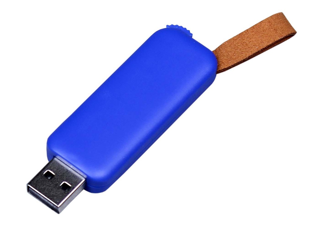 Артикул: K6644.32.02 — USB 3.0- флешка промо на 32 Гб прямоугольной формы, выдвижной механизм