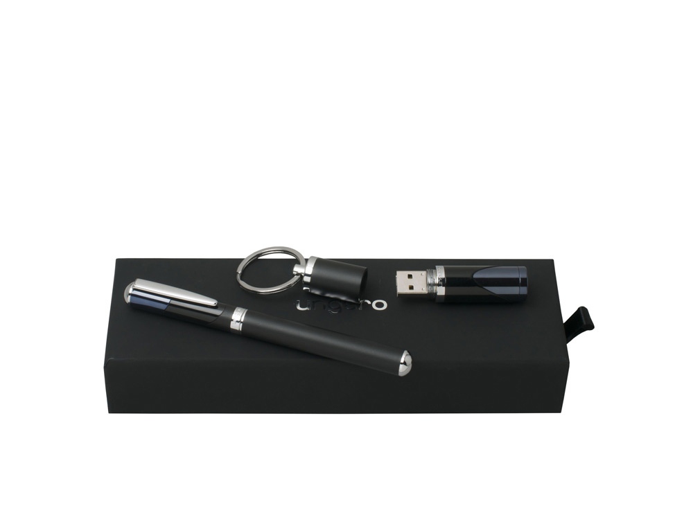 Артикул: KUPRU617 — Подарочный набор Lapo: USB-флешка на 16 Гб, ручка роллер