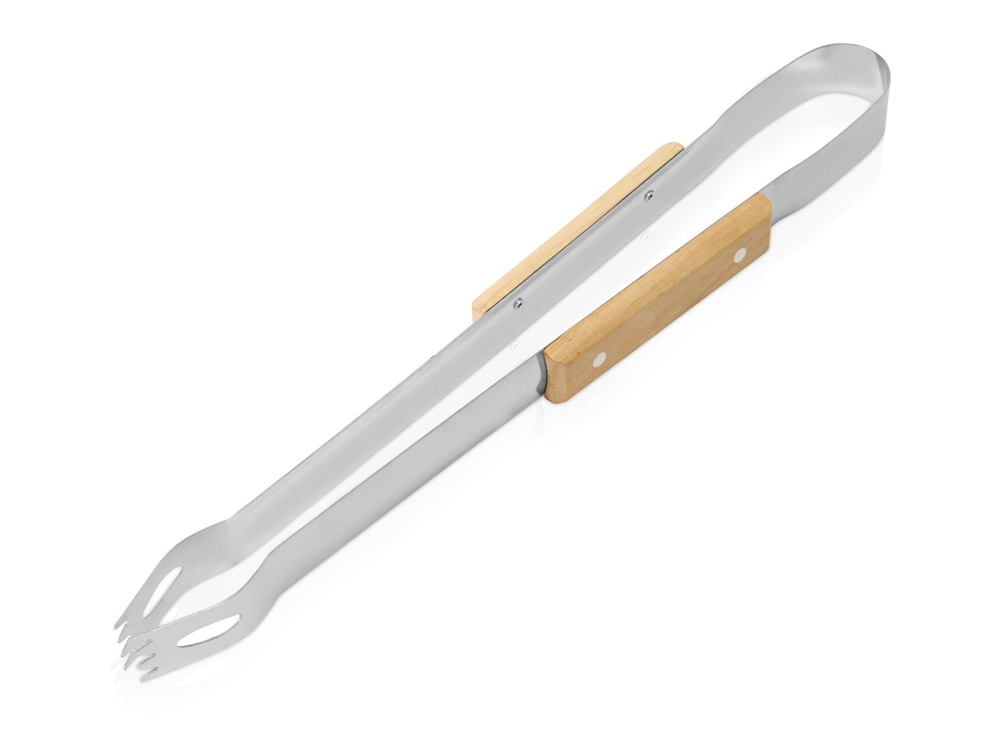 Артикул: K18034772 — Щипцы для барбекю с деревянными ручками «BBQ»