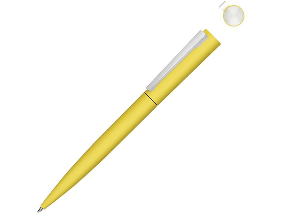 Артикул: K187991.04 — Ручка шариковая металлическая «Brush Gum», soft-touch