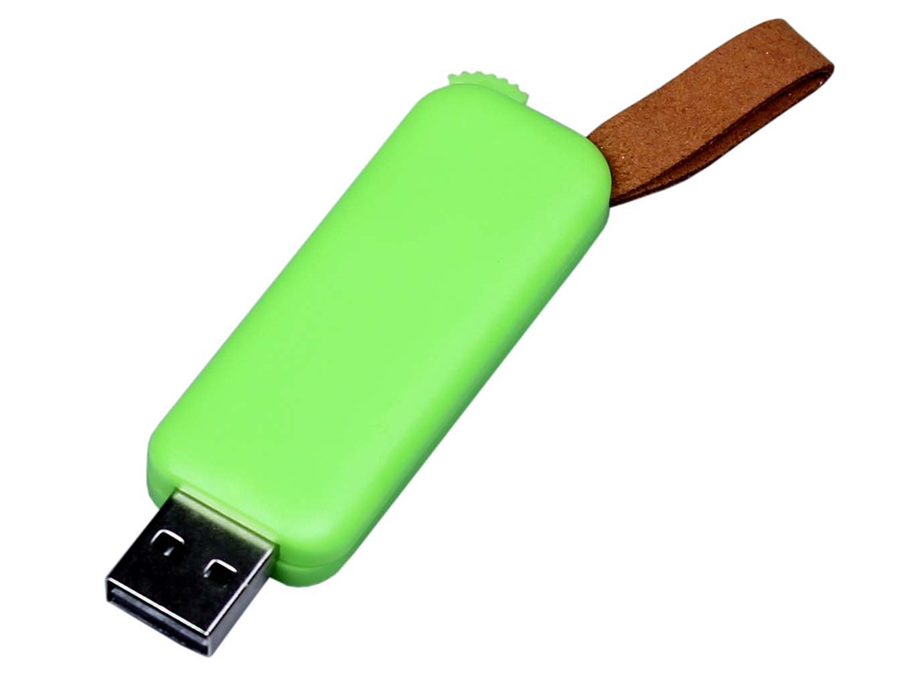Артикул: K6644.64.03 — USB 3.0- флешка промо на 64 Гб прямоугольной формы, выдвижной механизм