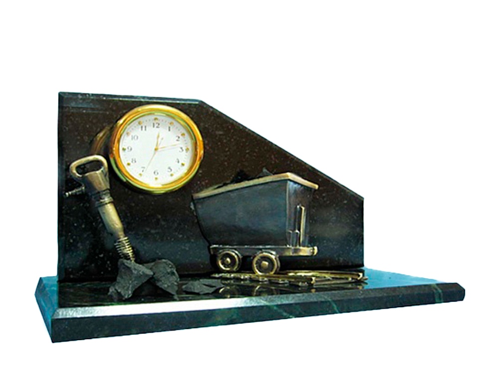 Артикул: K300658 — Настольный часы «Угольный натюрморт»