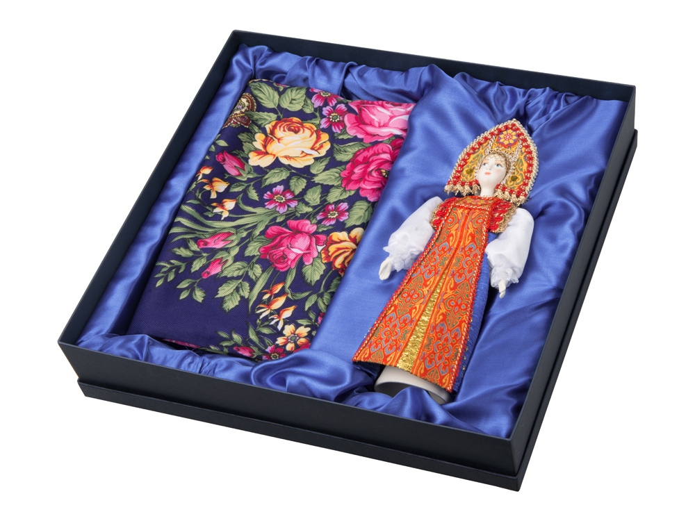 Артикул: K94802 — Подарочный набор «Марфа»: кукла, платок
