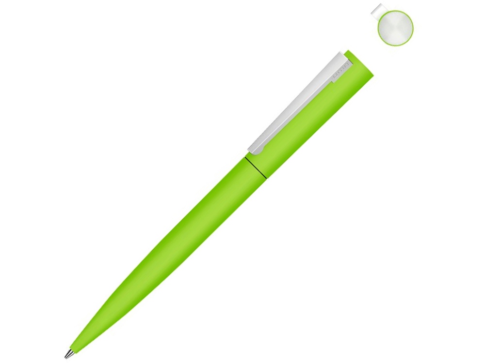 Артикул: K187991.13 — Ручка шариковая металлическая «Brush Gum», soft-touch
