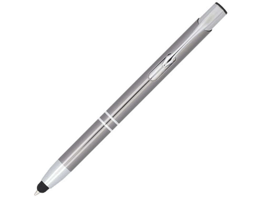 Артикул: K10729803 — Ручка-стилус металлическая шариковая «Moneta» с анодированным покрытием