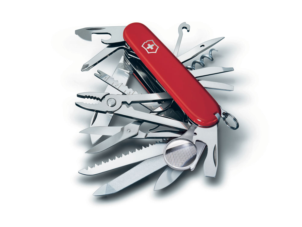 Артикул: K601146 — Нож перочинный «Swiss Champ», 91 мм, 33 функции