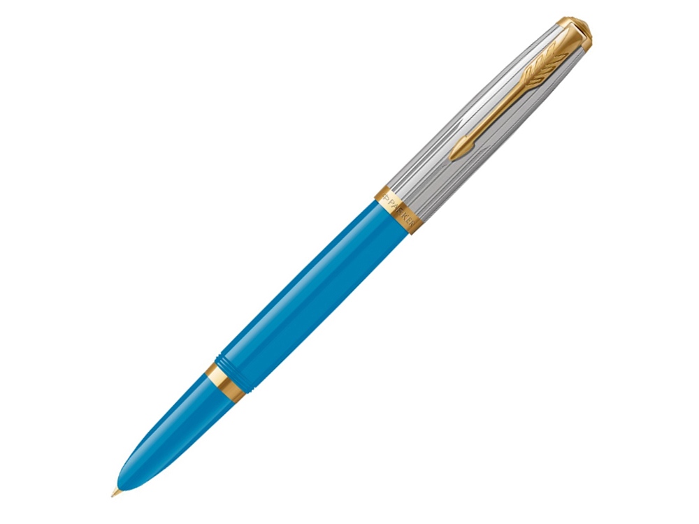 Артикул: K2169079 — Ручка перьевая Parker «51 Premium Turquoise GT»