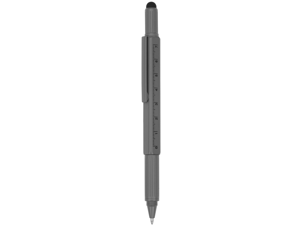 Артикул: K71310.00 — Ручка-стилус металлическая шариковая «Tool» с уровнем и отверткой