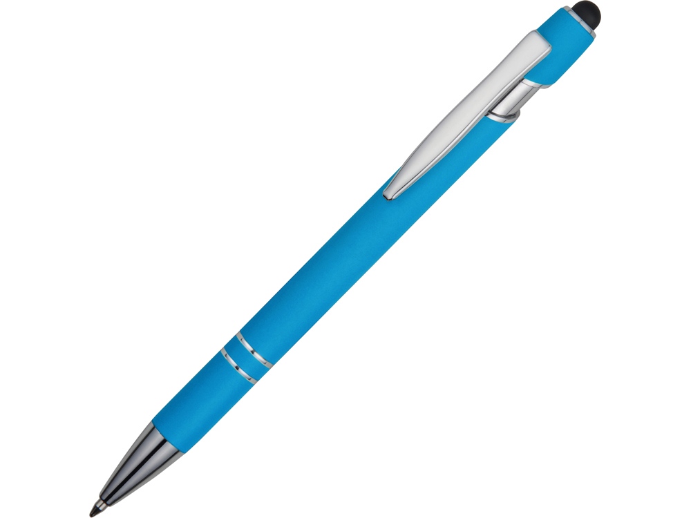 Артикул: K18381.10 — Ручка-стилус металлическая шариковая «Sway» soft-touch