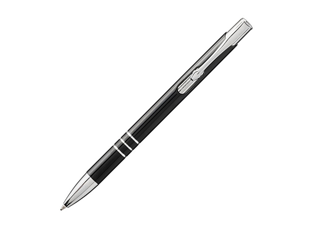 Артикул: K10741800 — Ручка металлическая шариковая «Moneta» с цветной кнопкой