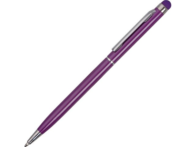 K11571.14 - Ручка-стилус металлическая шариковая «Jucy»
