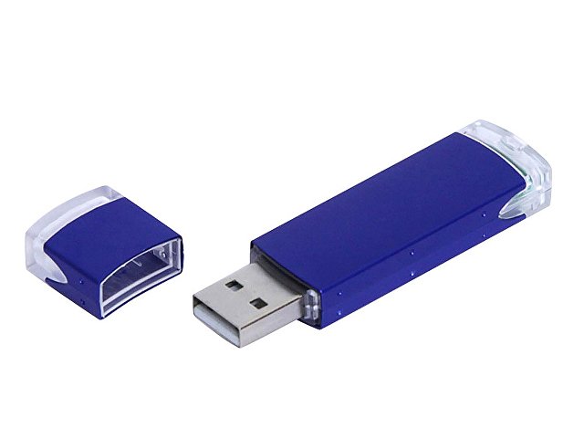 K6014.8.02 - USB 2.0- флешка промо на 8 Гб прямоугольной классической формы