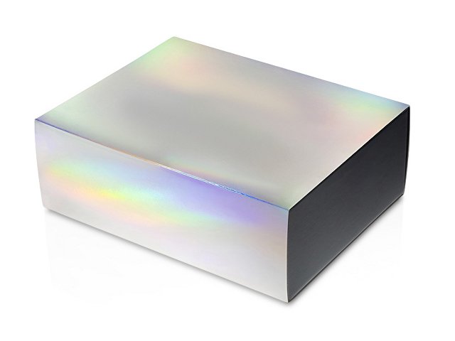 Подарочная коробка с голографическим шубером «Aurora», XL (K700649)