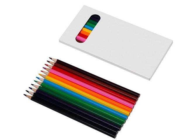 K14004.06 - Набор из 12 шестигранных цветных карандашей «Hakuna Matata»