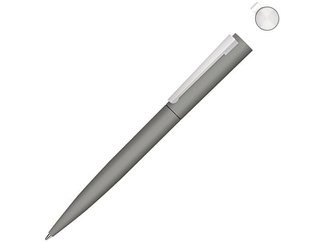 K187991.17 - Ручка шариковая металлическая «Brush Gum», soft-touch