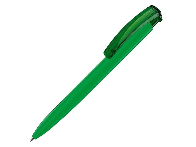 K187926.23 - Ручка пластиковая шариковая трехгранная «Trinity K transparent Gum» soft-touch