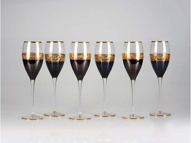 Набор бокалов для шампанского «Несомненный успех» (K685014p)