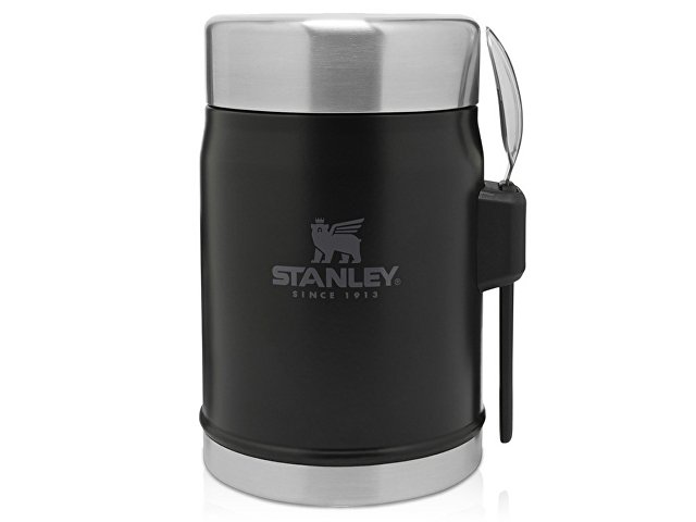 Банка для еды с ложкой-вилкой Stanley Legendary, 400 мл (K10088190)