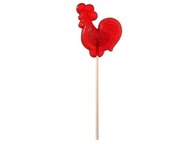 Леденец «Петушок» со вкусом клубники (K14911)