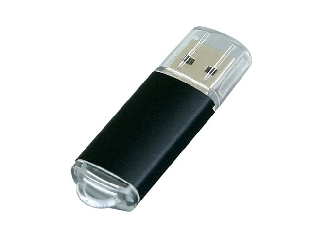USB 2.0- флешка на 16 Гб с прозрачным колпачком (K6018.16.07)