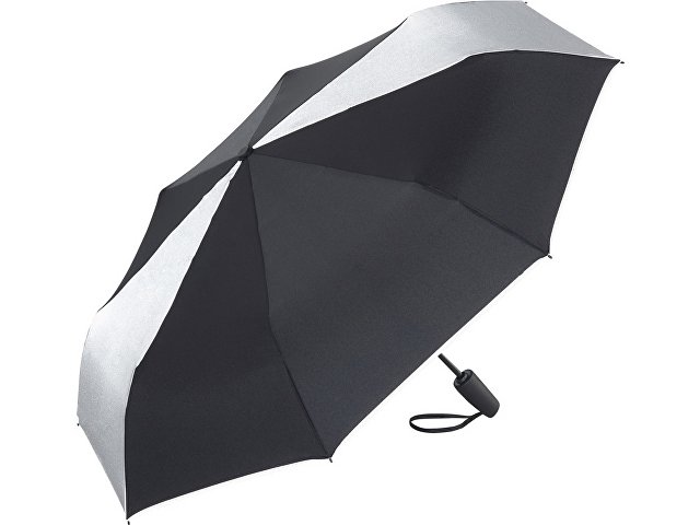 Зонт складной «ColorReflex» со светоотражающими клиньями, полуавтомат (K100140)
