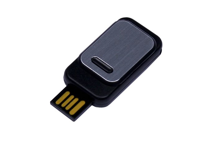 USB 2.0- флешка промо на 32 Гб прямоугольной формы, выдвижной механизм (K6545.32.07)