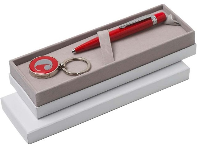 Подарочный набор: брелок с флеш-картой на 4 Гб, ручка шариковая (K67184)