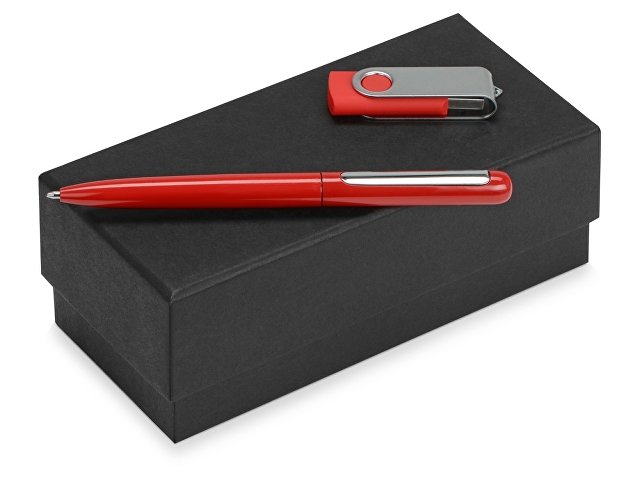 K700304.01 - Подарочный набор Skate Mirror с ручкой и флешкой