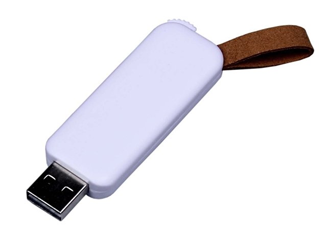 USB 3.0- флешка промо на 32 Гб прямоугольной формы, выдвижной механизм (K6644.32.06)