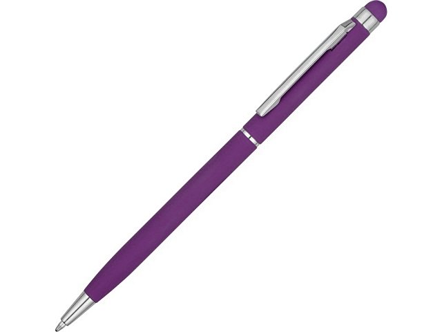 K18570.14p - Ручка-стилус металлическая шариковая «Jucy Soft» soft-touch