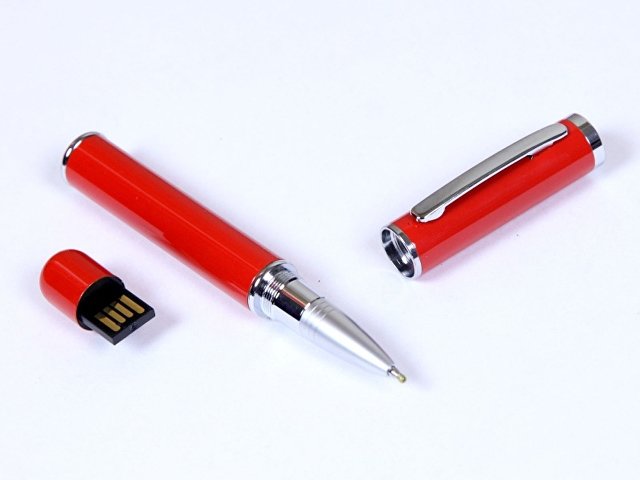 USB 2.0- флешка на 16 Гб в виде ручки с мини чипом (K6566.16.01)