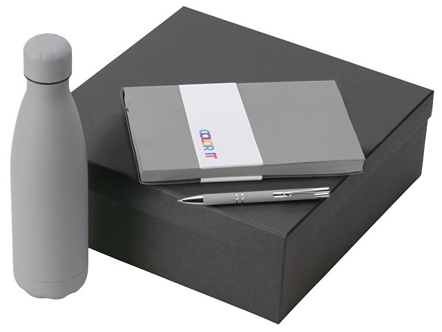 Подарочный набор «Color it» с блокнотом, металлической ручкой и термобутылкой (K350086.06)