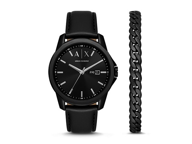 Подарочный набор: часы наручные мужские с браслетом (K78618)