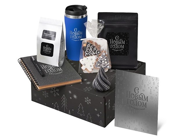 Подарочный набор «Re:Charge» с термокружкой, кофе и блокнотом (K210096.02)