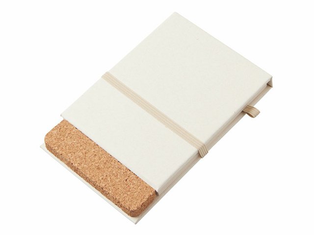 Блокнот А6 «Milky S» с подставкой из пробки (K180919)