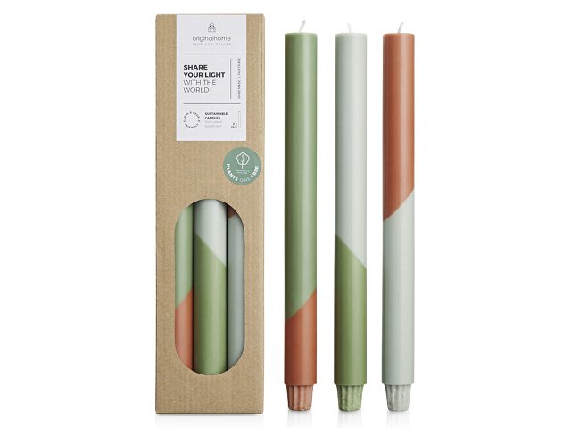 Набор свечей Eden, 3 шт. (K12642562)