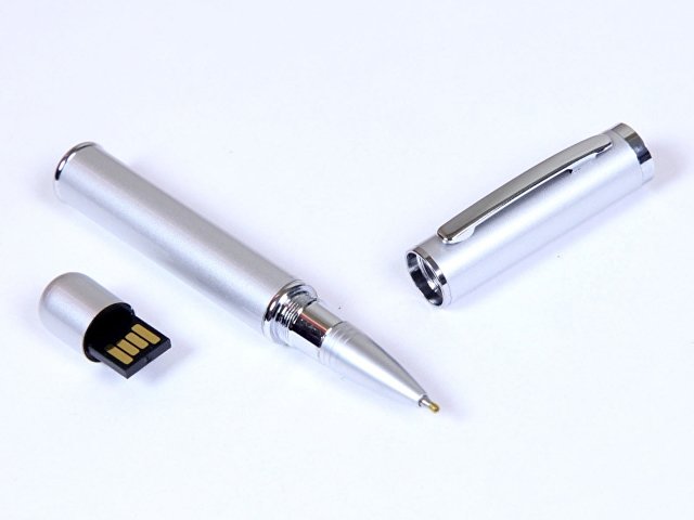 K6566.8.00 - USB 2.0- флешка на 8 Гб в виде ручки с мини чипом
