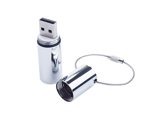 USB 2.0- флешка на 2 Гб «Цилиндр» (K3014.00.2)