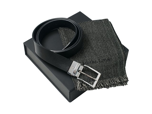 Подарочный набор: шарф шерстяной, ремень (KLPAE426)